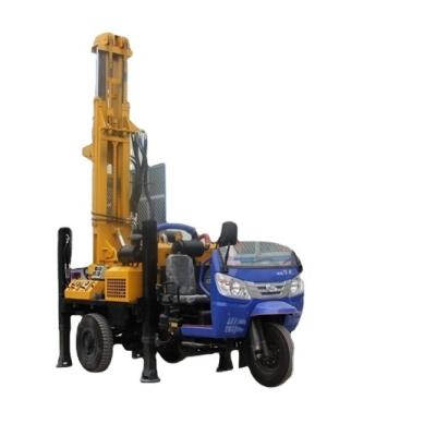 China Water well project track type miniwater drillingrig drill rig machine with diesel engine for sale