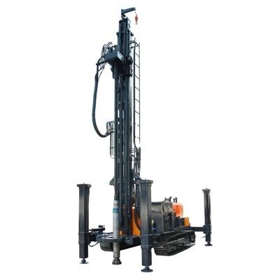 China Borehole Water Wells Diesel Engine Water Well Truck Tractor Mounted Drilling Rig Machine 100m 150m 200m Well for sale