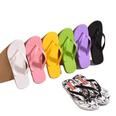 China Fashion Trend MOQ 1 Fast Shipping Women Fashion Flip Flops For Designer Custom Logo Slippers Flats Summer Custom Flip Flops Infradito for sale