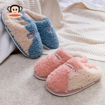 China Winter fashion trend sale slipper ladies bedroom indoor slippers cotton cheap anti-slip warm soft bedroom shoes for sale