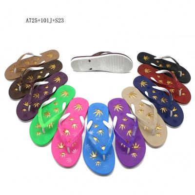 China 2021 C&Y Multicolor Anti-odor Women Slippers Shoes Flip Flop Alta Qualita 2020 for sale