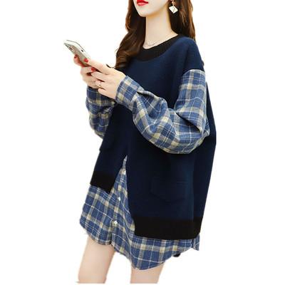 China Breathable Explosive Women Sweater Sweater Amazon Full Loose Outside Quilting Knitting Women's Sweaters for sale