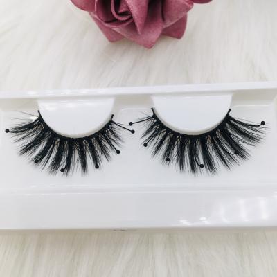 China Wholesale Dramatic Crisscross Mink Eyelashes 17MM Faux Hair Lashes With 3D Private Label Yumeng Crownlashes for sale