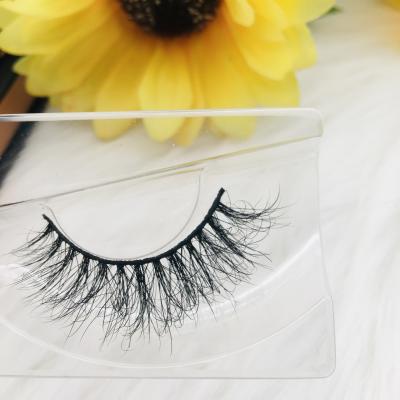 China 25MM High Quality Wholesale Crisscross Mink Lashes Siberian Mink Eyelashes 20 Millimeter Mink Fluffy Lashes Thick for sale