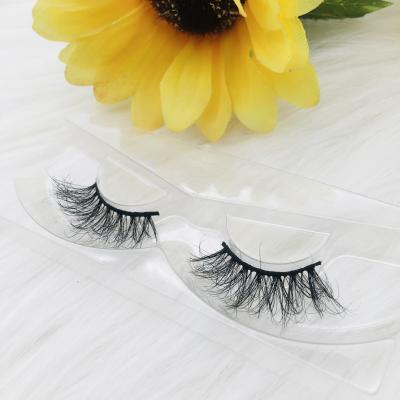 China Real Siberian Crisscross Mink Fur 3D Mink Eyelashes from Wholesale 100% 25MM Mink Eyelashes Vendor for sale