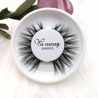 China Private Label Real Natural Mink Eyelashes Professional Lashes Natural Looking Mink Eyelashes Vendor for sale