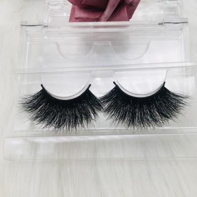 China Wholesale Crisscross 3D Mink Eyelash Custom Private Label 3D Mink Eyelash Vendor for sale