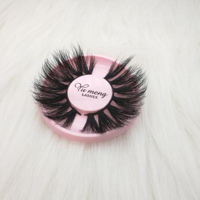 China Long Natural Cosmetics Sellers Lashes Extensions 25MM Private Label 3D Mink Eyelash With Custom Packaging Boxes Cases for sale