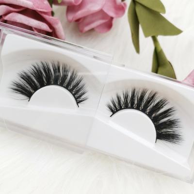 China Eco-Friendly Reuseable 3D Eyelashes Silk 3D Fiber 20mm Factory Cruelty Free Synthetic Mink Eyelashes for sale