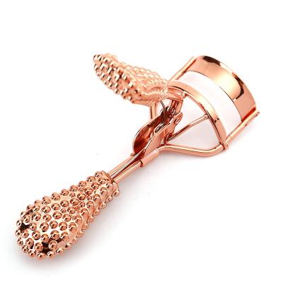 China Beauty Care Tools Wholesale Eyelash 3D Real Mink False Eyelashes Rose Gold Eyelash Curler With for sale