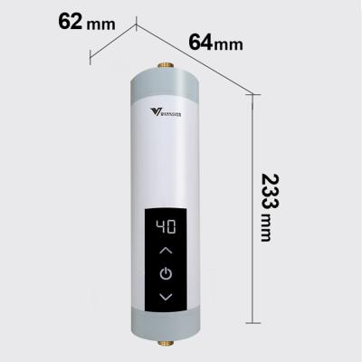 China 2022 Hotel CE New Design Electric Induction Bathroom Shower Water Heater for sale