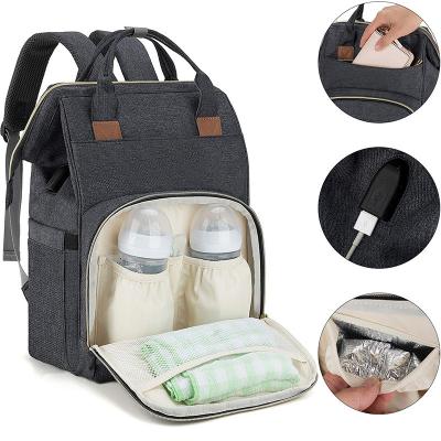 China With USB 2022new 5 In 1Portable Baby Outdoor Changing Set Bags Foldable For Mother Mom Baby Hutch Organizer Hanging Fur for sale