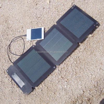 China Solar panel backpack is for charging car battery when outdoor ETFE flexible foldable solar panel with CLOPES solar cell for sale