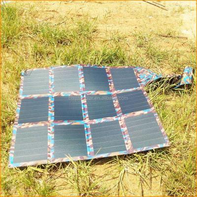 China The solar power charger is for charging car battery when miasole 100W outdoor flexible foldable CLOPES solar power charger for sale