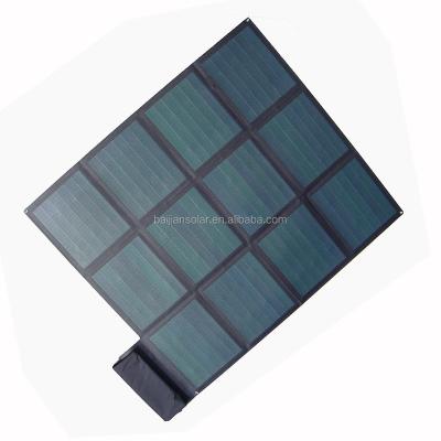 China Foldable solar cell panels are for charging all devices when outdoor lightweight solar cell panel for laptop solar battery for sale