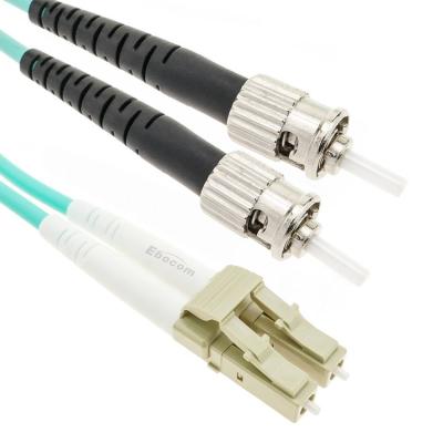 Cina Duplex Patch Cord LC-to-ST Om3 om4 Multimodo 2.0mm 3.0mmFibra Efficienza Equipaggiamento di rete ad alta velocità in vendita