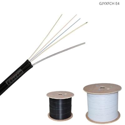 China Cable FTTH de fibra óptica para exteriores Autoportante de 2 núcleos GJYXFCH G657A1A2 Red de distribución de cables en venta