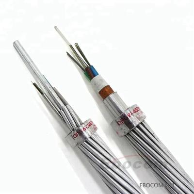 China OPGW-optische glasvezelkabel electrico composito bajo voltaje Composite Low Voltage Electric ground wire center tube Te koop