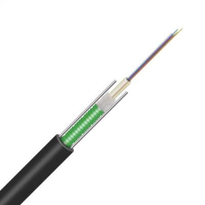 China Cable de fibra óptica GYXTW Tipo de tubo central 2 - cubierta de 24 núcleos distancia en venta