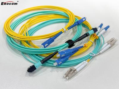 Cina SC/UPC-SC/UPC Duplex Multimode Fiber Optic Patch Cord per comunicazioni ad alte prestazioni in vendita