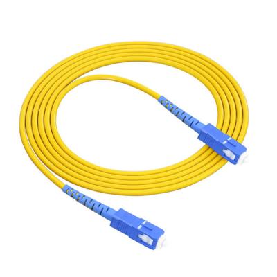 China Customized Length SC-SC Patch Cord Simplex SM 2.0mm 3.0mm 1M 3M 5M LSZH Manufacturer for sale