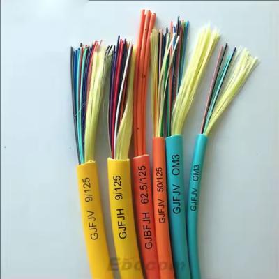 China GJFJV GJFJH Cables ópticos para interiores 2-96 núcleos Modo único G652D Comunicación de distribución en venta