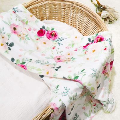 China Factory wholesale winter soft newborn baby organic minky blanket Anti-pull printing 100% polyester customized for sale