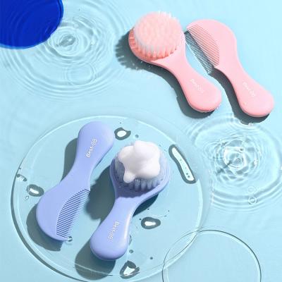 China Toe OEM Baby Hair Brush and Comb Set for Newborn Baby - Hair Brush with Soft Bristles for sale