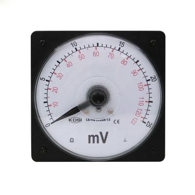 China China supplier LS-110 DC25mV 25-122mV Dual Scale Analog DC Panel Millivoltmeter LS-110 for sale