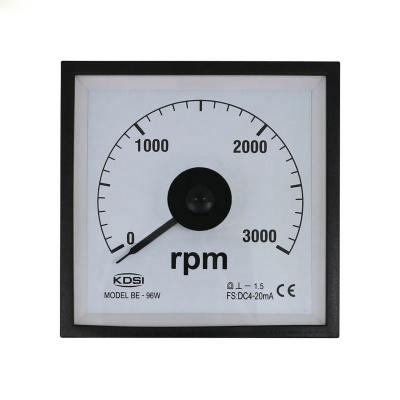 China Fit Test / Aging / Antistatic Marine Analog Meter BE-96W Wide Angle Electronic Electronic Meter DC4-20mA 3000rpm RPM for sale