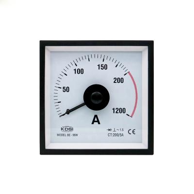 China CE 6 Certificate BE-96W AC200/5A Antistatic Fit Test / Aging / Weather Overload Analog Panel Marine Meter for sale