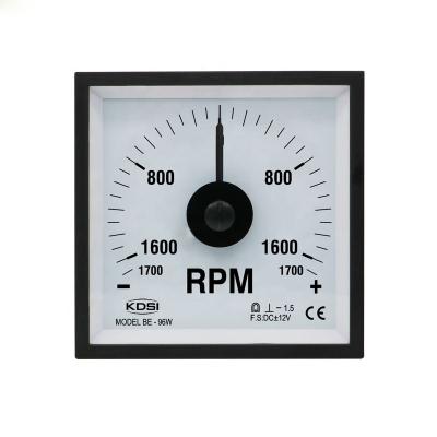 China BE-96W DC+-12V +-1700rpm Anti-Static High Quality Analog Panel RPM Meter Fit / Aging Test for sale