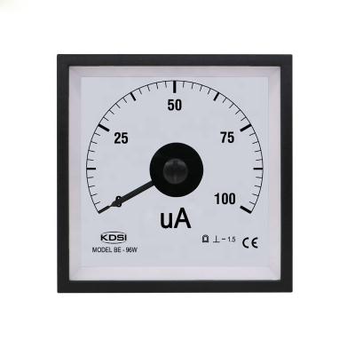 China Factory Direct Sales BE-96W DC100uA Anti-static Analog Panel Marine Micro Ammeter Fit / Aging Test / Marine Micro Ammeter for sale