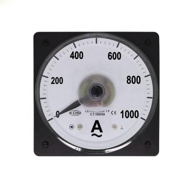 China LS-110 AC1000/5A High Quality Professional Wide Angle AC Panel Amp Analog Current Meter LS-110 for sale