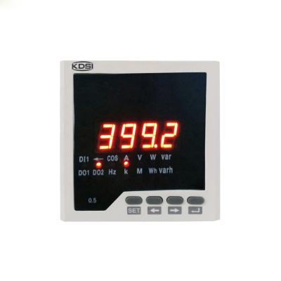 China Could add RS485 input /Switch digital /output KDSI BE-96DA DC+-60mV+-400A AC/DC80V-270V display panel mounted led DC ammeter for sale