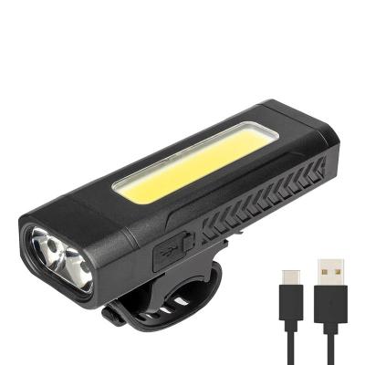 China Best Selling Quality Durable Led Bike Flashlight Ipx6 Waterproof Usb Rechargeable Bicycle Front Light for sale