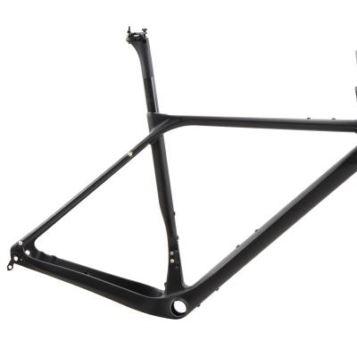 China Road Bikes Newest T700 Toray Gravel Bike Carbon Frame Road Bike Open Mold Carbon Frame for sale