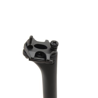 China Super Lightweight Carbon Seatpost Customized Professional Bike Seatpost Carbon 27.2 / 31.6 x 300 / 350 / 400mm Good Price for sale