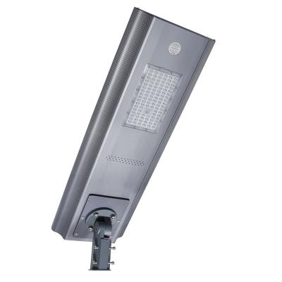 China High quality outdoor lighting SMD3030 100w ROAD aluminum all in one integrated solar led street light for government project for sale