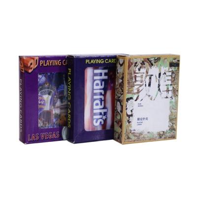 China Entertaiment Playing Cards 3D Lenticular Card Playing Game Card for sale