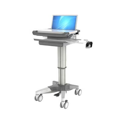 China Hopsital Height Adjustable Hospital Computer Laptop Cart for sale