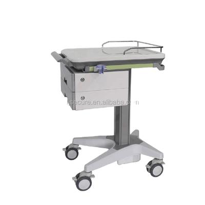 China Metal Hospital Mobile Medical Trolley With Drawers Patient Trolley for sale