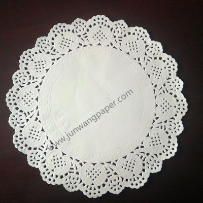 China Viable Paper Doilies/Around Disposable Lace Doilies Cake Paper for sale