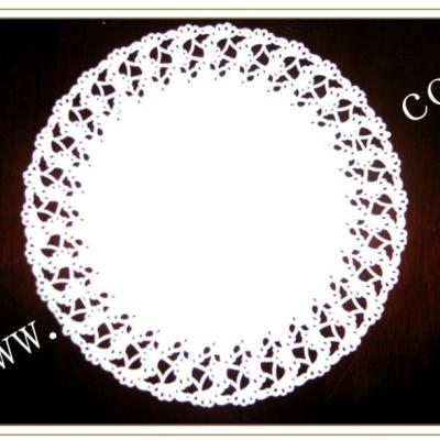 China Food Doily Lace Doilies Ivory Paper Doilies for sale