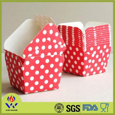 China Single Wall Polka Dots Toughen Case Roll Mug With 5cmbottom for sale