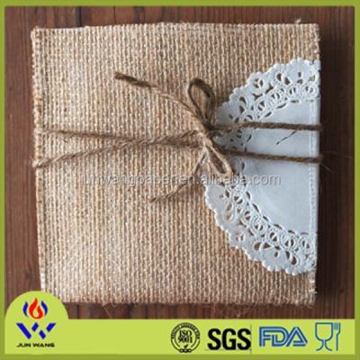 China Sustainable Zhejiang Yiwu Decoration Use Lace Paper Doily for sale