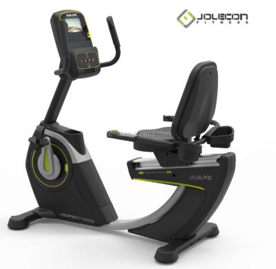 China Commercial Use JLC-R300 Cardio Equipment / Gym Type Recumbent Bike / Bike Leg Trainer Magetic Control for sale