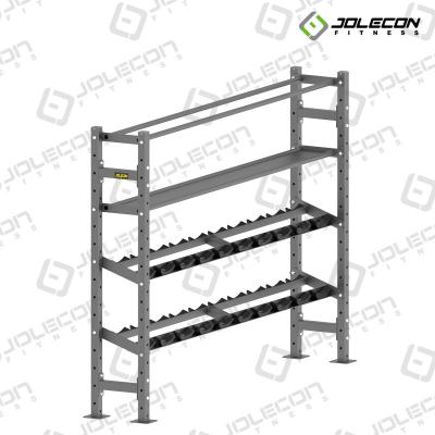 China 2020 Hot Sale Luxury Lightweight Commercial Dumbbell Rack With 4 Layers For Gym Center for sale