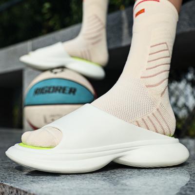 China Quality Men's EVA Custom Sport Slide Sandal Slipper Summer Beach Slide Sandals Basketball Slides Slipper Basketball Slipper for sale