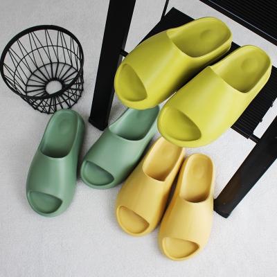 China 2022 wholesale fashion trend factory summer Yeezy slippers slides plus size slippers high quality yezzy sandal custom logo for sale